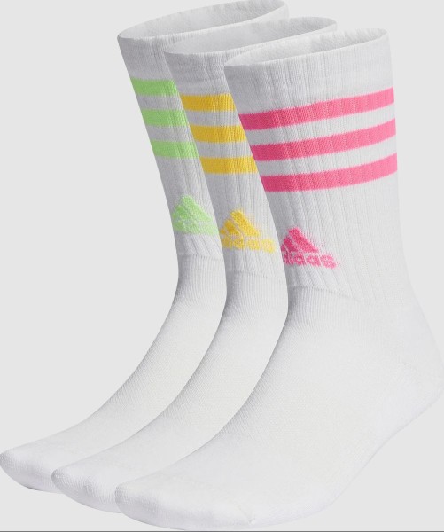 adidas 3 Stripes Cushioned Crew Socken 3er-Pack