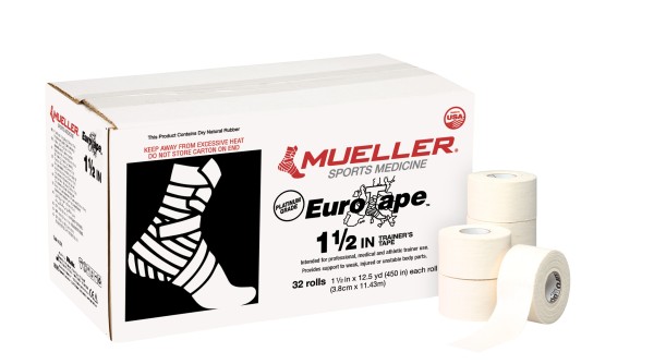 Mueller Sports Medicine Mueller Euro Tape Platinum Grade 3,8cmx11,4m 32Rol