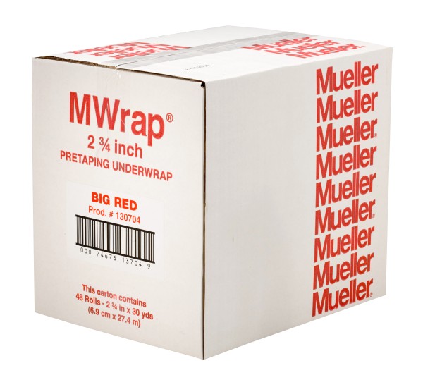 Mueller Sports Medicine Mueller M-Wrap 7cmx27,5m rot 48Rollen